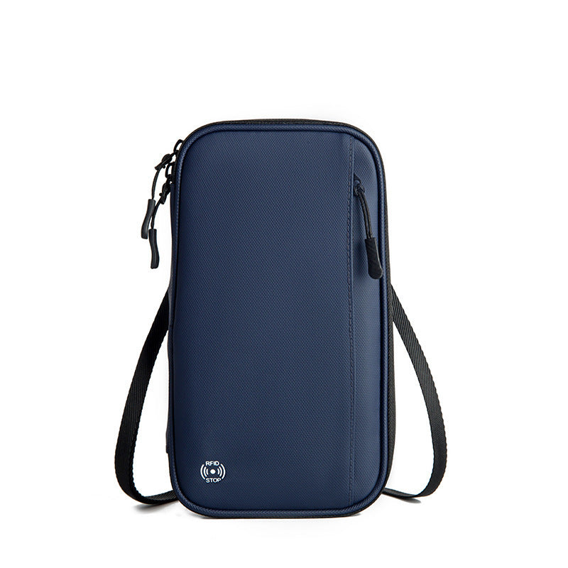 Pochette de Voyage Sécurisée RFID – Format Passeport & Grand Rangement