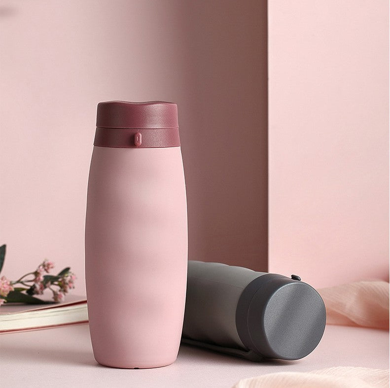 Bouteille d’eau  pliable en silicone