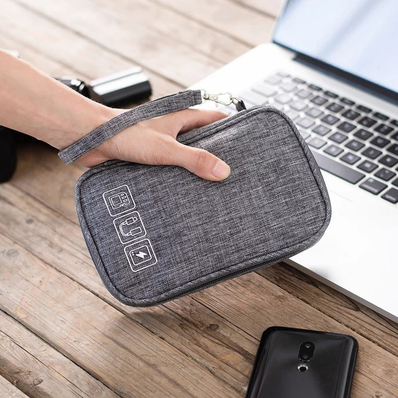 Sac Organisateur de Câbles Électroniques – Rangement de Voyage Compact