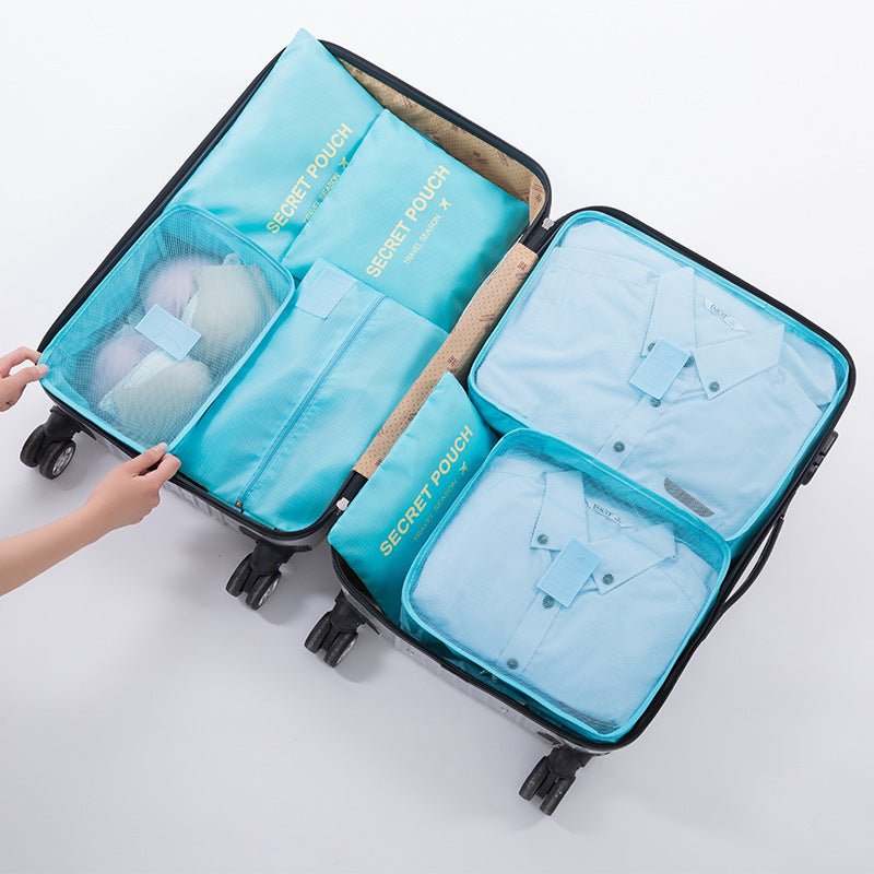 Set de Rangement Organisateur pour Valise – 6 Pièces