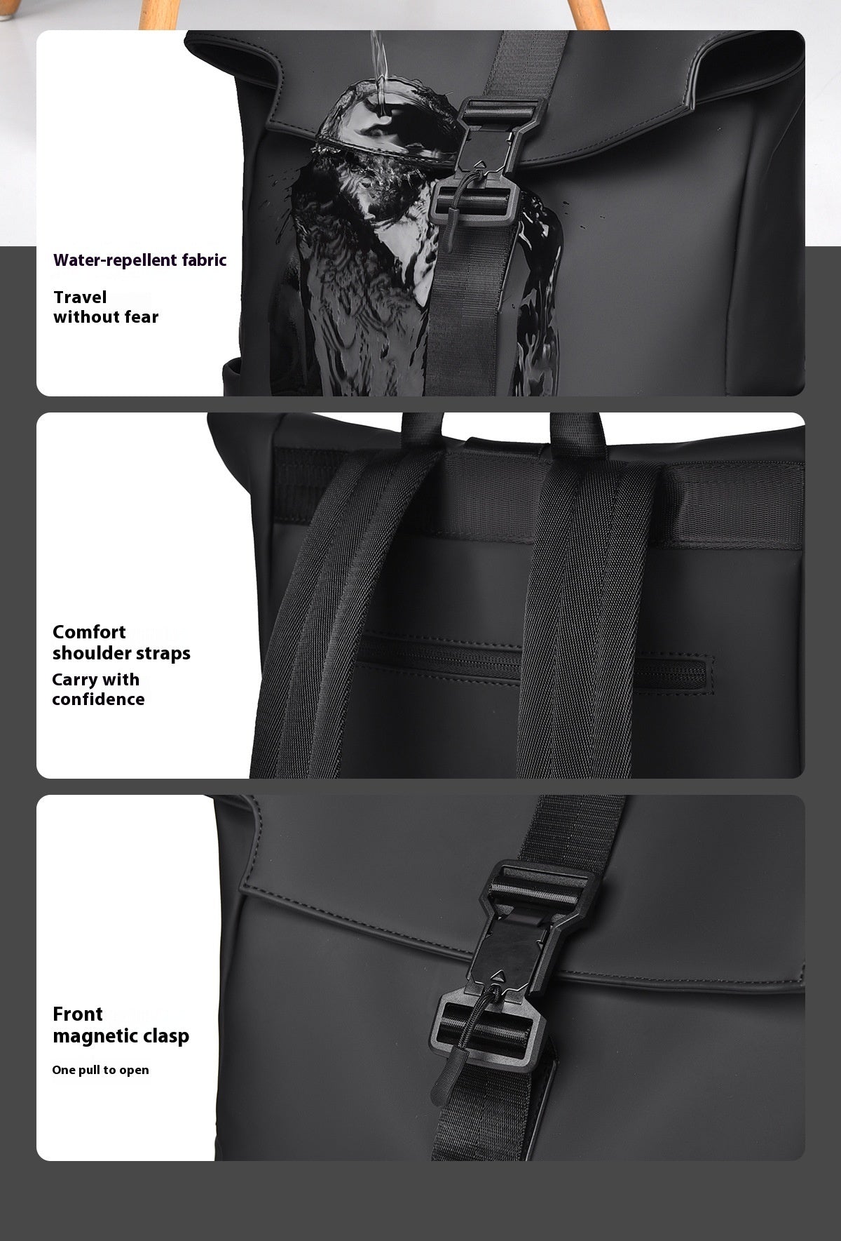 Sac à Dos Étanche – Style Urbain & Voyage