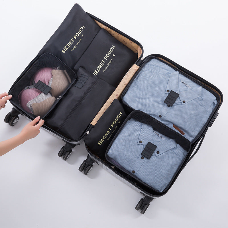 Set de Rangement Organisateur pour Valise – 6 Pièces