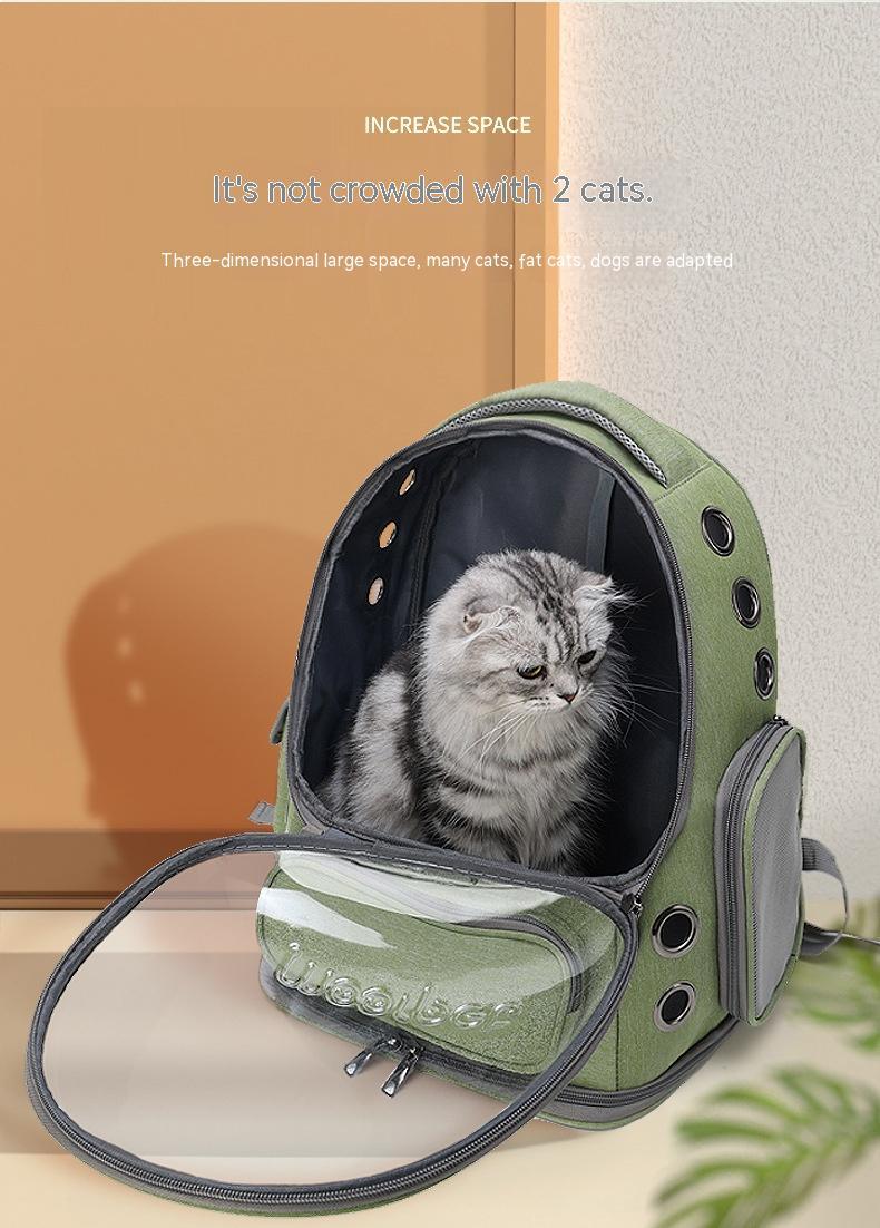 Sac à Dos Cabine Respirant pour Animaux – Portable et Confortable