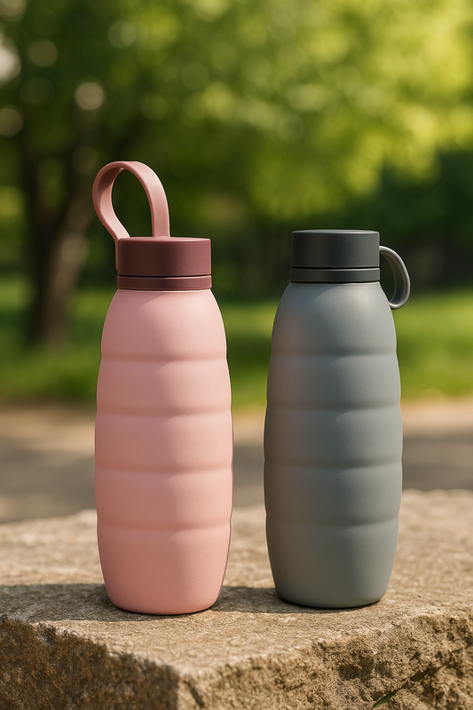 Bouteille d’eau  pliable en silicone